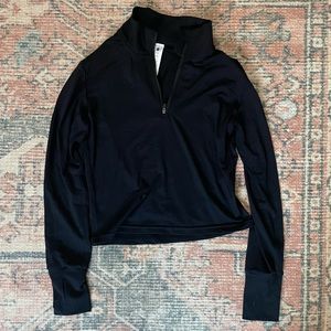 NWOT Paragon 1/4 zip pullover crop